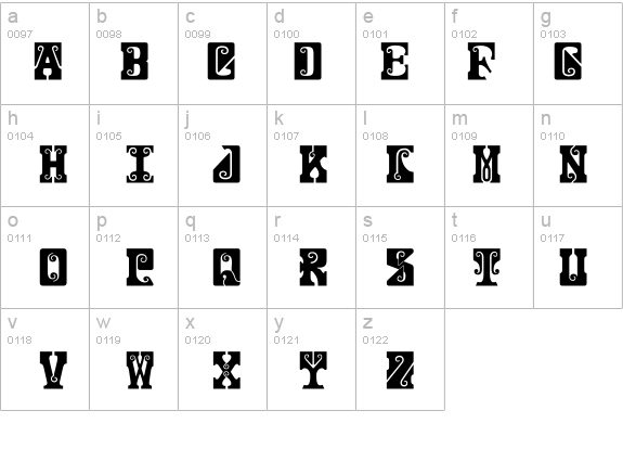 Gosford details - Free Fonts at FontZone.net