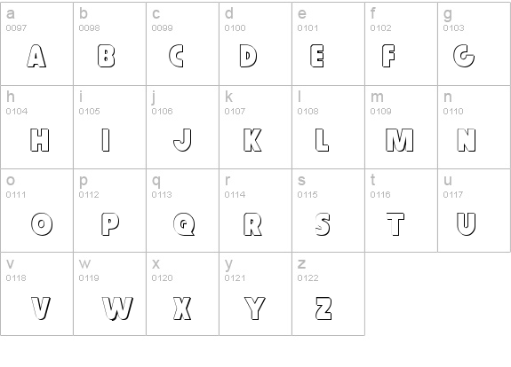 Governor Shadow details - Free Fonts at FontZone.net