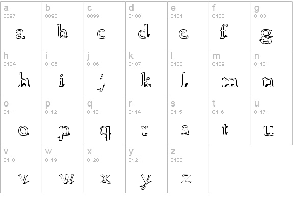 GranthamShadow details - Free Fonts at FontZone.net