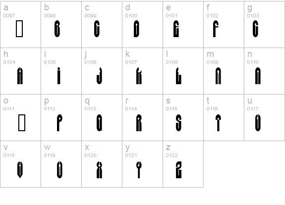 Grey(Alien)SW details - Free Fonts at FontZone.net