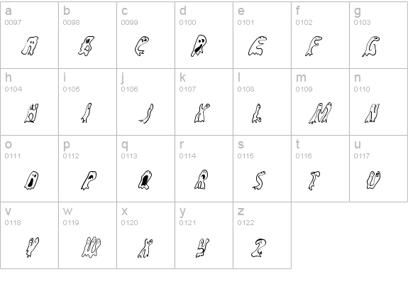 GroovyGhosties details - Free Fonts at FontZone.net
