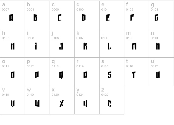 Gunhead Chick details - Free Fonts at FontZone.net