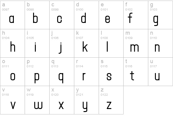 Hallandale Text Demi JL details - Free Fonts at FontZone.net