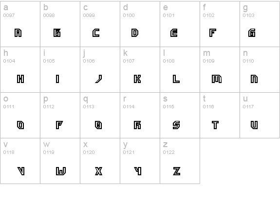 HammerheadOutline details - Free Fonts at FontZone.net