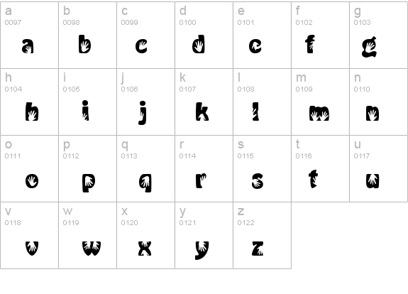 Handmedown details - Free Fonts at FontZone.net