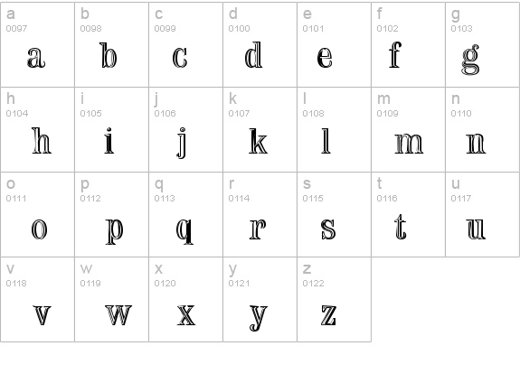 Handtooled Normal details - Free Fonts at FontZone.net