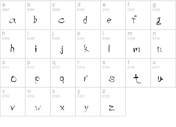 Handwrite Regular details - Free Fonts at FontZone.net