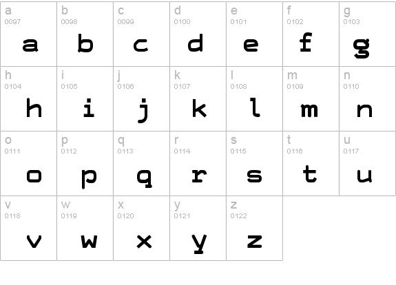 HardCase-DemiBold details - Free Fonts at FontZone.net