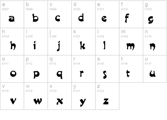 Harquil Regular details - Free Fonts at FontZone.net