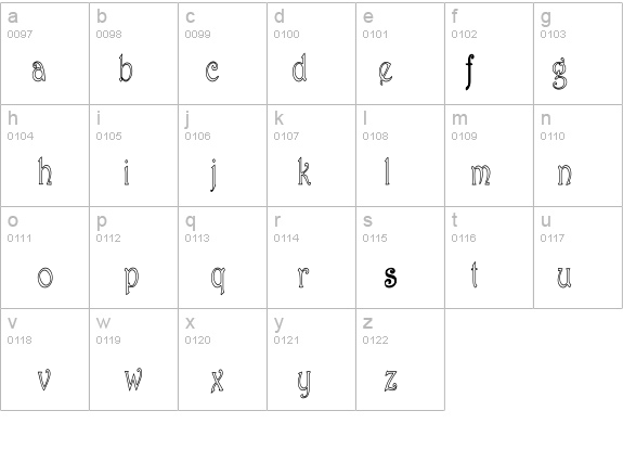 HarringtonHC details - Free Fonts at FontZone.net