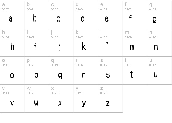 Harsh language details - Free Fonts at FontZone.net