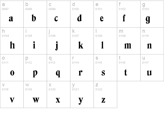HawthornEF details - Free Fonts at FontZone.net