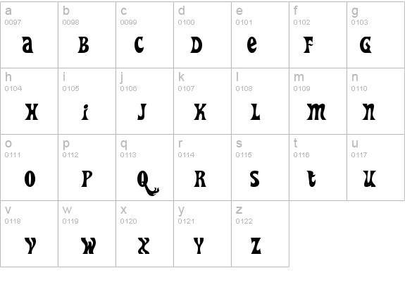 Heavy Heap details - Free Fonts at FontZone.net