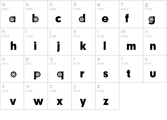 Hebrew Participants details - Free Fonts at FontZone.net