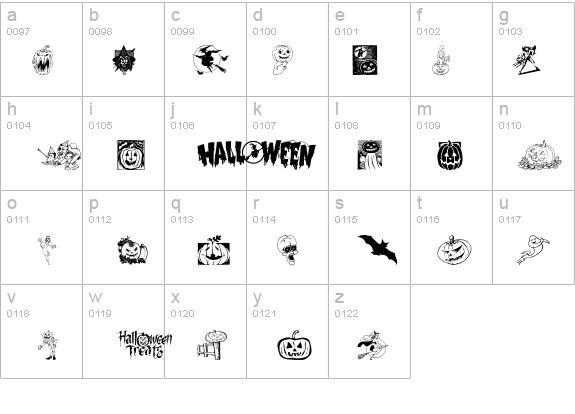 Helloween 2 details - Free Fonts at FontZone.net