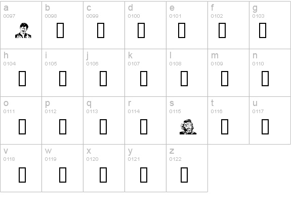 Herc details - Free Fonts at FontZone.net