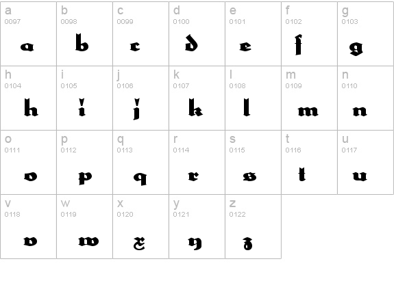 HerzogVonGraf details - Free Fonts at FontZone.net