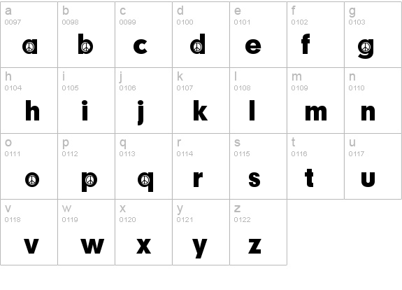 Hippy Participants details - Free Fonts at FontZone.net