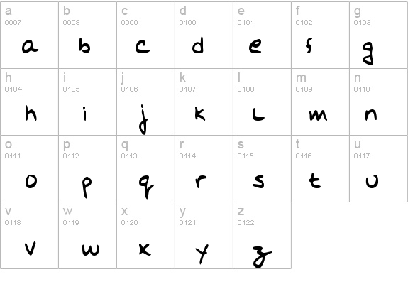HodgesHand details - Free Fonts at FontZone.net
