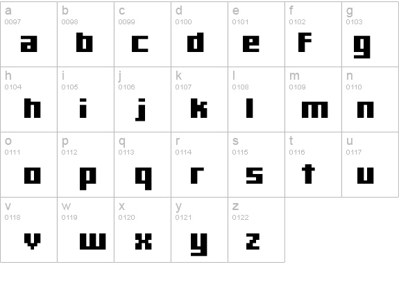 hooge 06_66 details - Free Fonts at FontZone.net