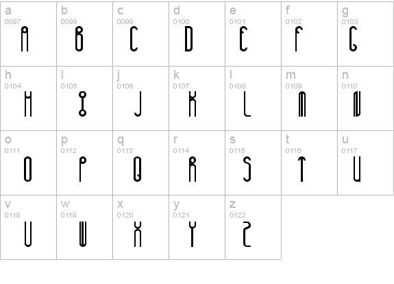 Huxley details - Free Fonts at FontZone.net