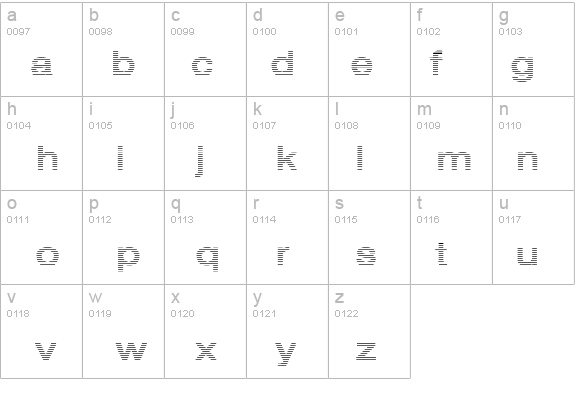 HvStripe-ExtraBold details - Free Fonts at FontZone.net