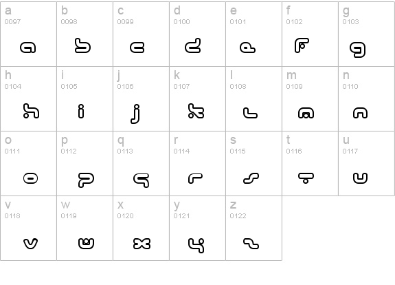 hybrid Outline details - Free Fonts at FontZone.net