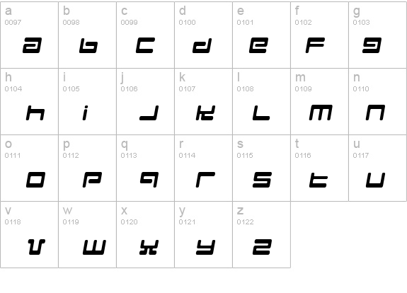 Hyperspeed details - Free Fonts at FontZone.net