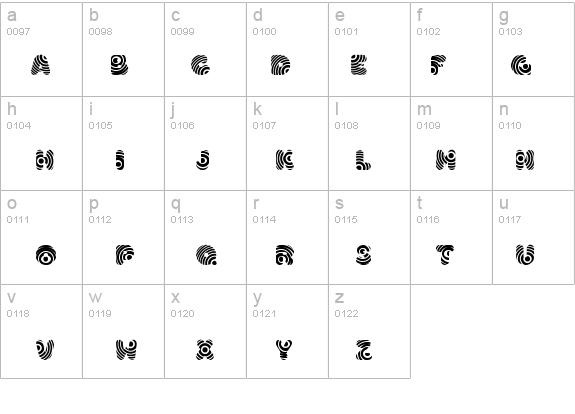Hypmotizin details - Free Fonts at FontZone.net