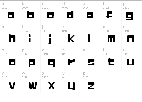 I2Macross E details - Free Fonts at FontZone.net