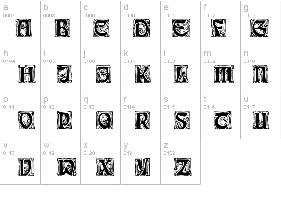 Ian details - Free Fonts at FontZone.net