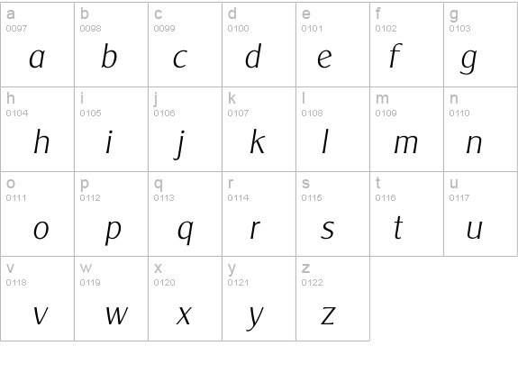 Icleargothic-Xlight details - Free Fonts at FontZone.net