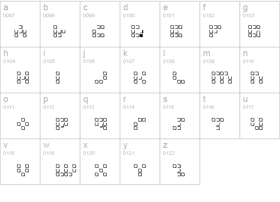 Iconian 3D details - Free Fonts at FontZone.net