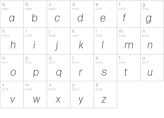 Iformula-Xlight details - Free Fonts at FontZone.net