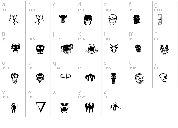 ILL oCtoBer 98 details - Free Fonts at FontZone.net