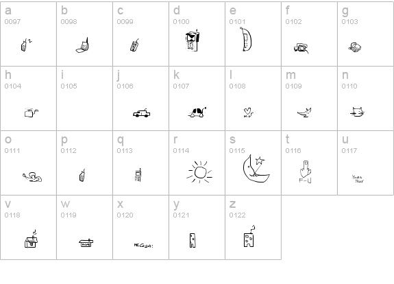 Imfornation details - Free Fonts at FontZone.net