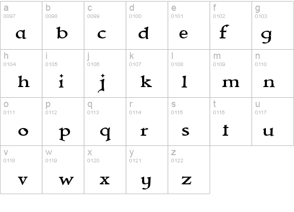 Immortal details - Free Fonts at FontZone.net