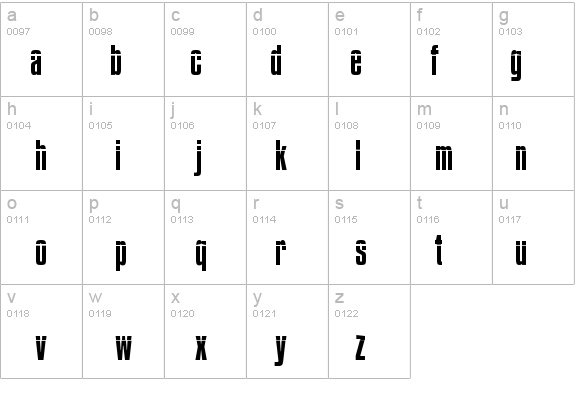 Impossible details - Free Fonts at FontZone.net