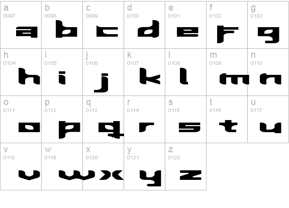 InavelMutant details - Free Fonts at FontZone.net