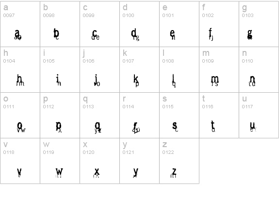IndecisionLettered details - Free Fonts at FontZone.net