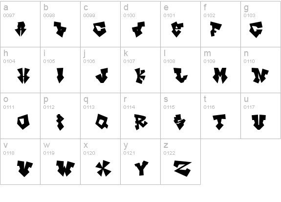 InK's ol' Bitch details - Free Fonts at FontZone.net