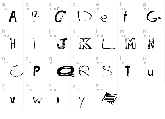 InnerCity-Brixton details - Free Fonts at FontZone.net