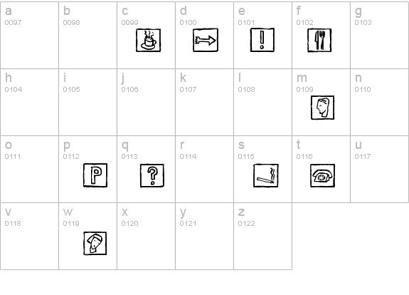 InTegel details - Free Fonts at FontZone.net