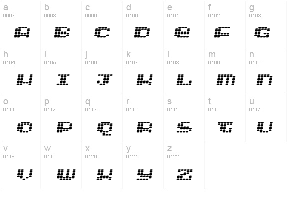 Intergalaktika 2 details - Free Fonts at FontZone.net