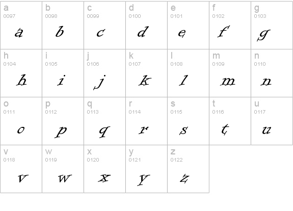 Intermezzo details - Free Fonts at FontZone.net