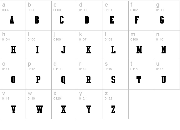 Intramural Bold JL details - Free Fonts at FontZone.net