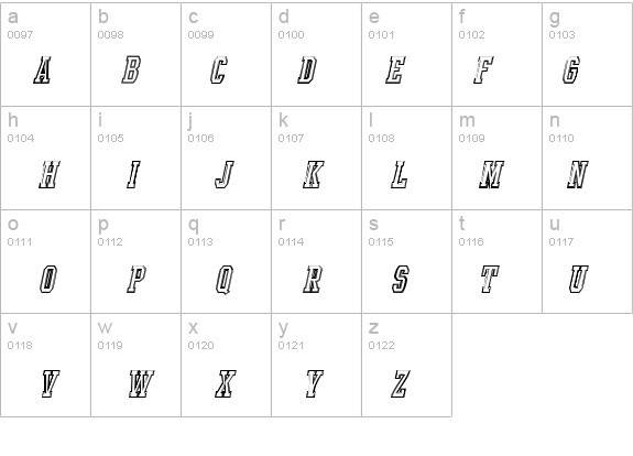 Intramural Contour Italic JL details - Free Fonts at FontZone.net