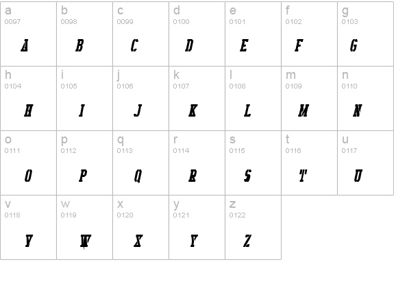Intramural Stencil It. SC JL details - Free Fonts at FontZone.net