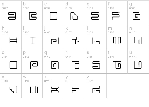 Iron Lounge Dots details - Free Fonts at FontZone.net