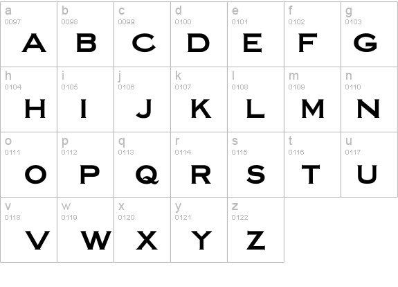 IrronplateGothicBold details - Free Fonts at FontZone.net